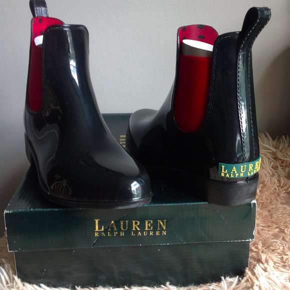 Lauren Ralph Lauren Tally Short Rain Booties - Picture 4 of 12